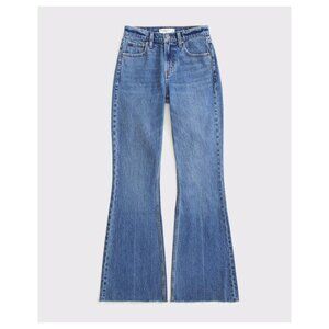 Abercrombie & Fitch Curve Love The Vintage Flare High Rise Waisted Jean Denim 28
